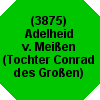 (3875) Adelheid v. Meien, T. Conrad des Groen ---> zur AT der Wettiner