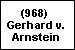 (968) Gerhard von Arnstein